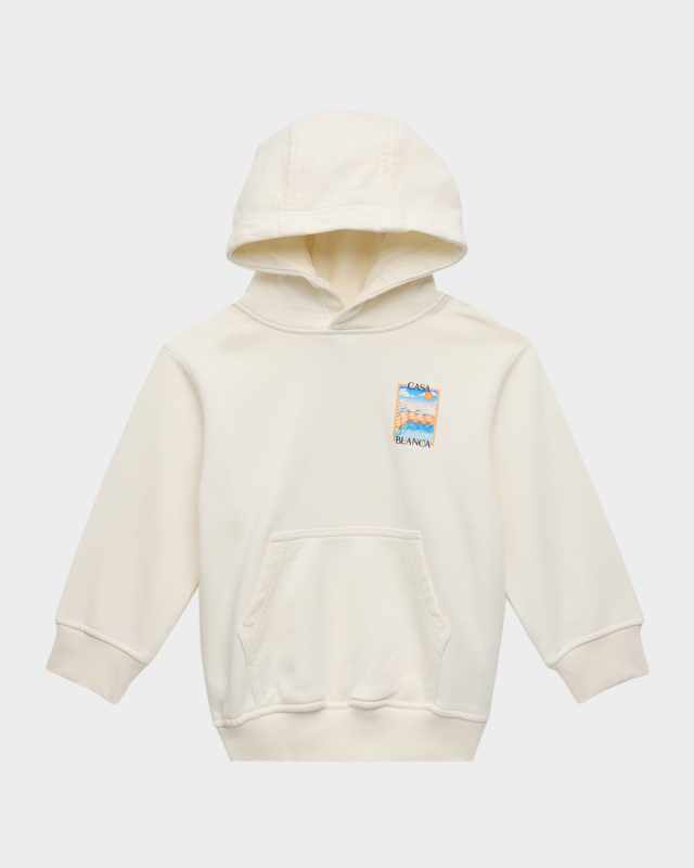 Kid's Beach Club Oasis Graphic-Print Hoodie, Size 3T-14